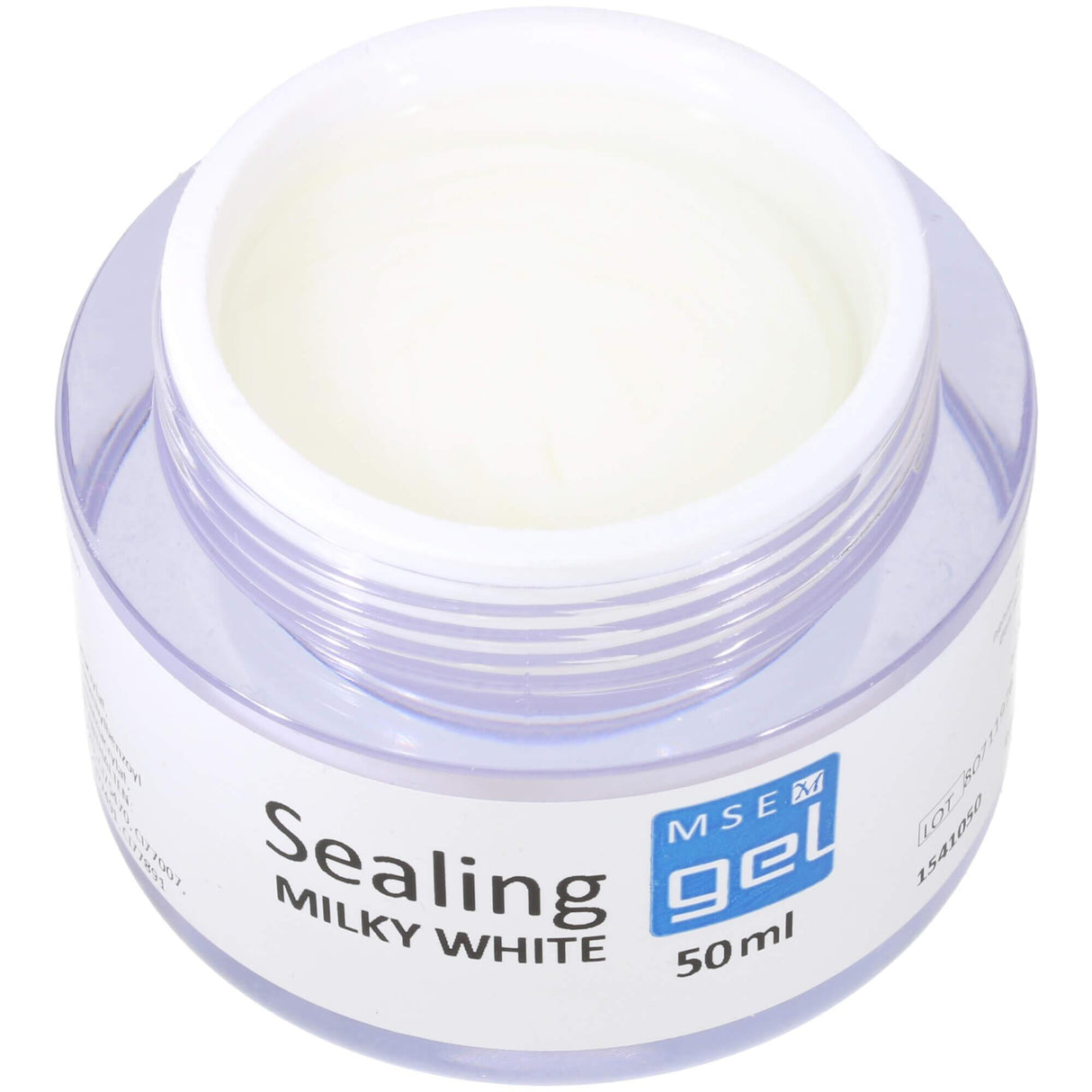 MSE Gel 410: Glanzgel milky white, / Sealing milky white 50ml - MSE - The Beauty Company