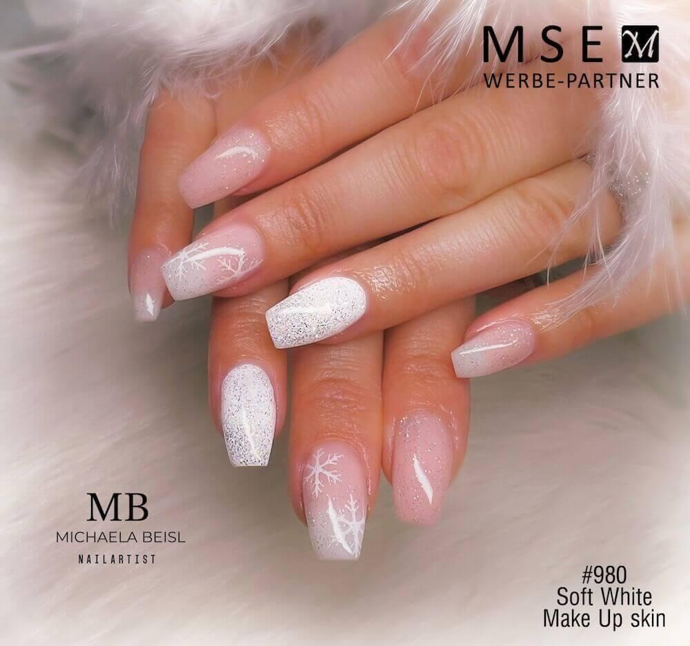 MSE Gel 501: Soft White Gel 15ml - MSE - The Beauty Company