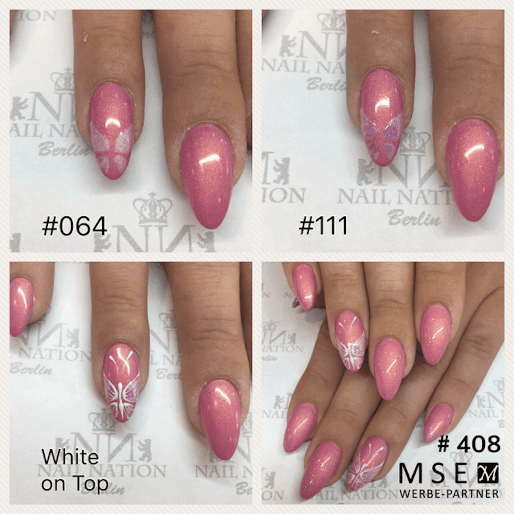 MSE Gel 504: White On Top Gel 15ml - MSE - The Beauty Company