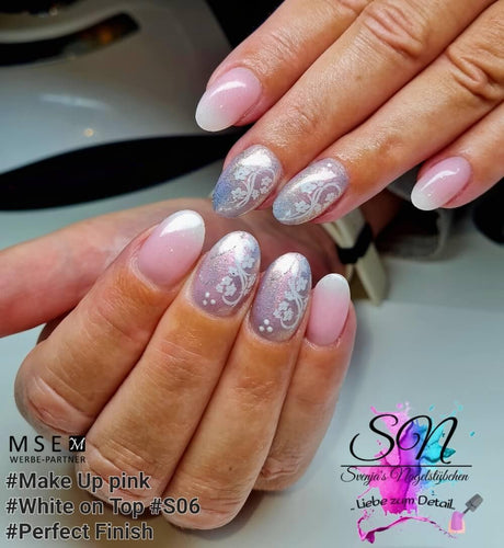 MSE Gel 504: White On Top Gel 15ml - MSE - The Beauty Company