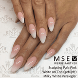 MSE Gel 504: White On Top Gel 15ml - MSE - The Beauty Company