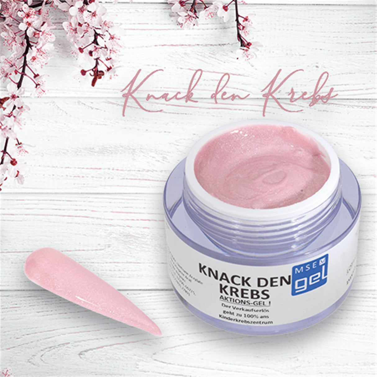 MSE Gel 777: Sonderfarbe KNACK DEN KREBS 50ml - MSE - The Beauty Company