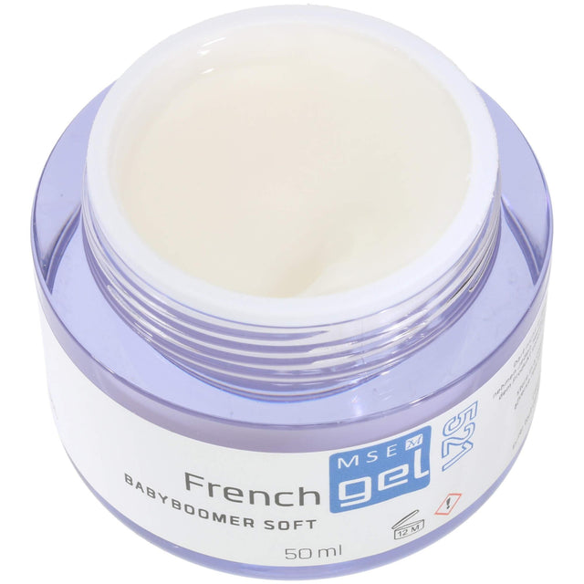 MSE Gel 521: Babyboomer white 50ml - MSE - The Beauty Company