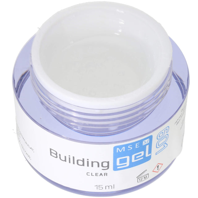 MSE Gel 601: Aufbaugel, klar / Building clear 15ml - MSE - The Beauty Company