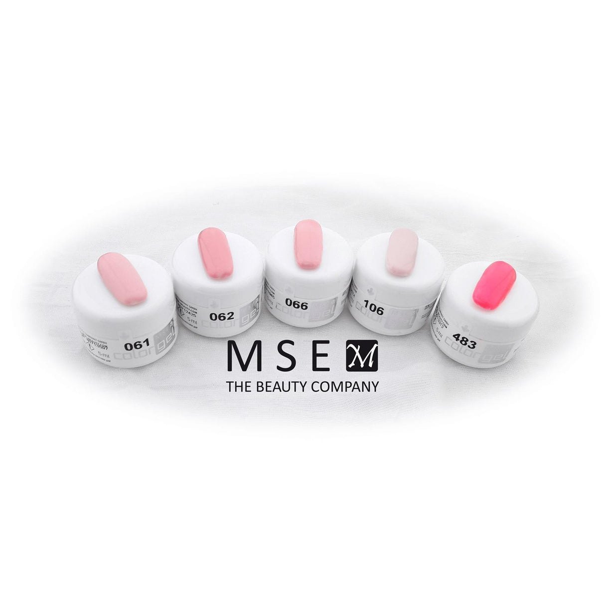 Farbgel Set: Rosatöne - MSE - The Beauty Company