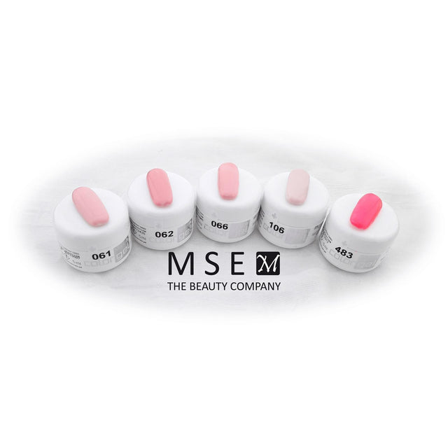 Farbgel Set: Rosatöne - MSE - The Beauty Company