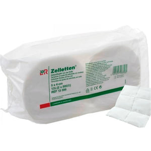 Almohadillas de celulosa, 2x rollos de 500 unidades Zelletten