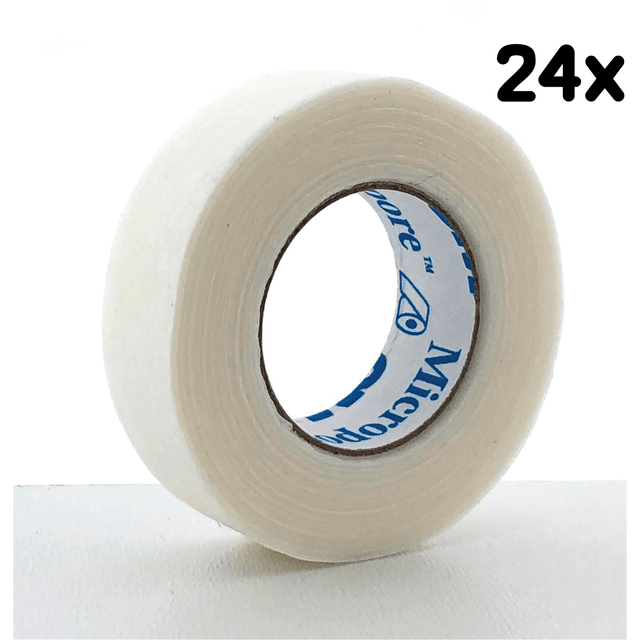 MSE Lashes: Wimpernklebeband / 3M Micropore Paper Tape 24 Stück - MSE - The Beauty Company