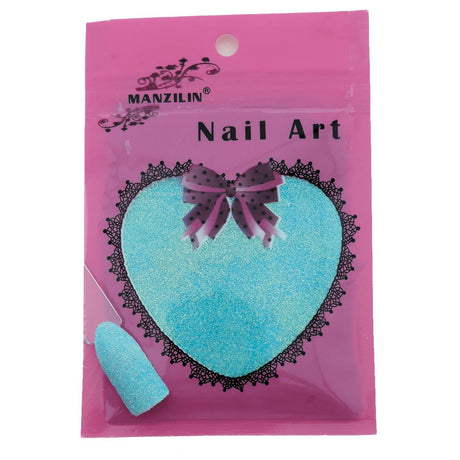 Sugar Nail Powder 10g Herztüte Hellblau - MSE - The Beauty Company